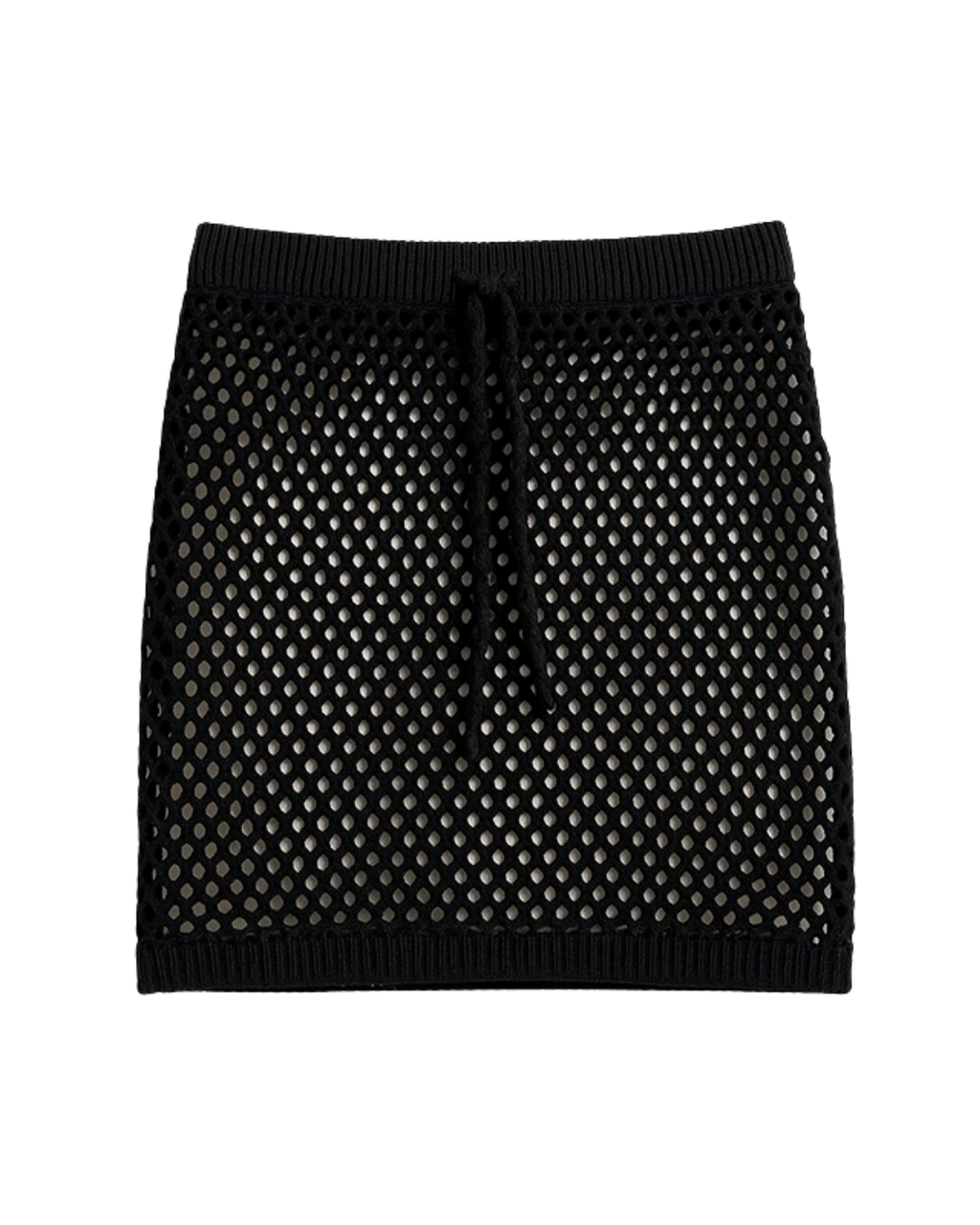 Pollera corta tejido