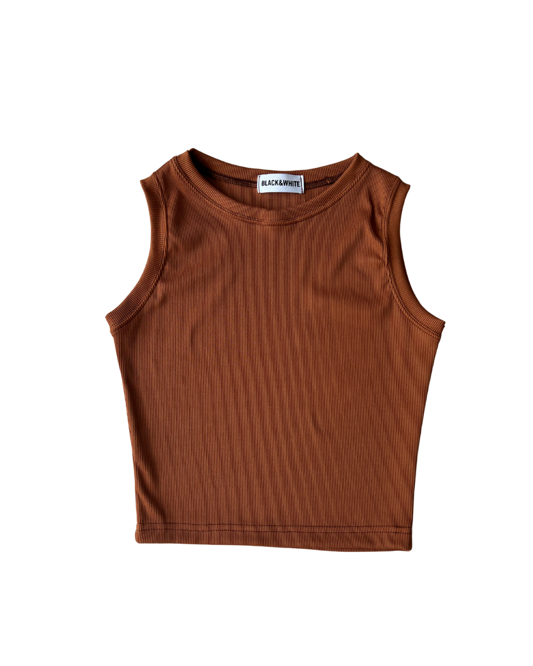 Musculosa básica acanalada