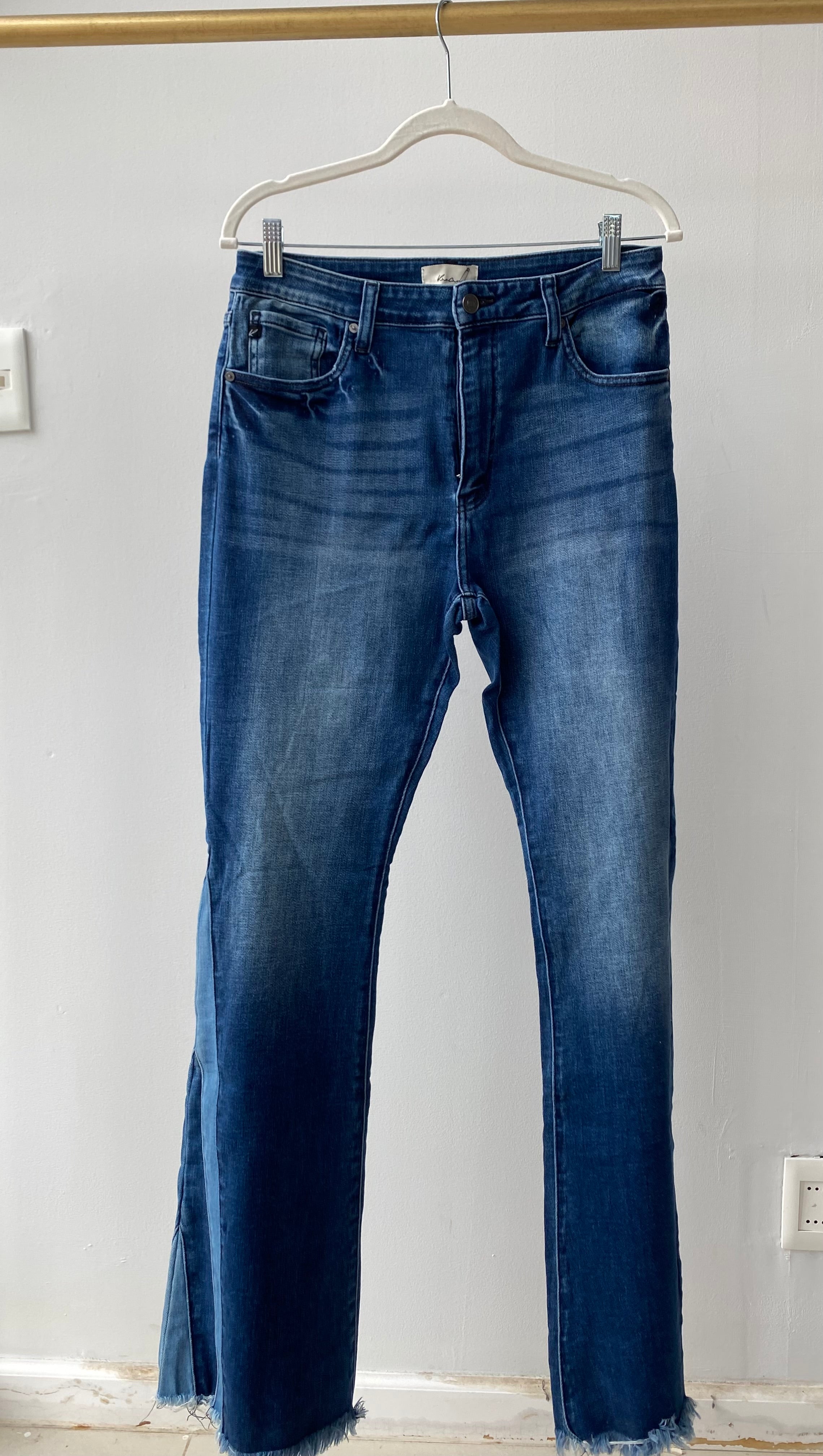 Jean Oxford con flecos