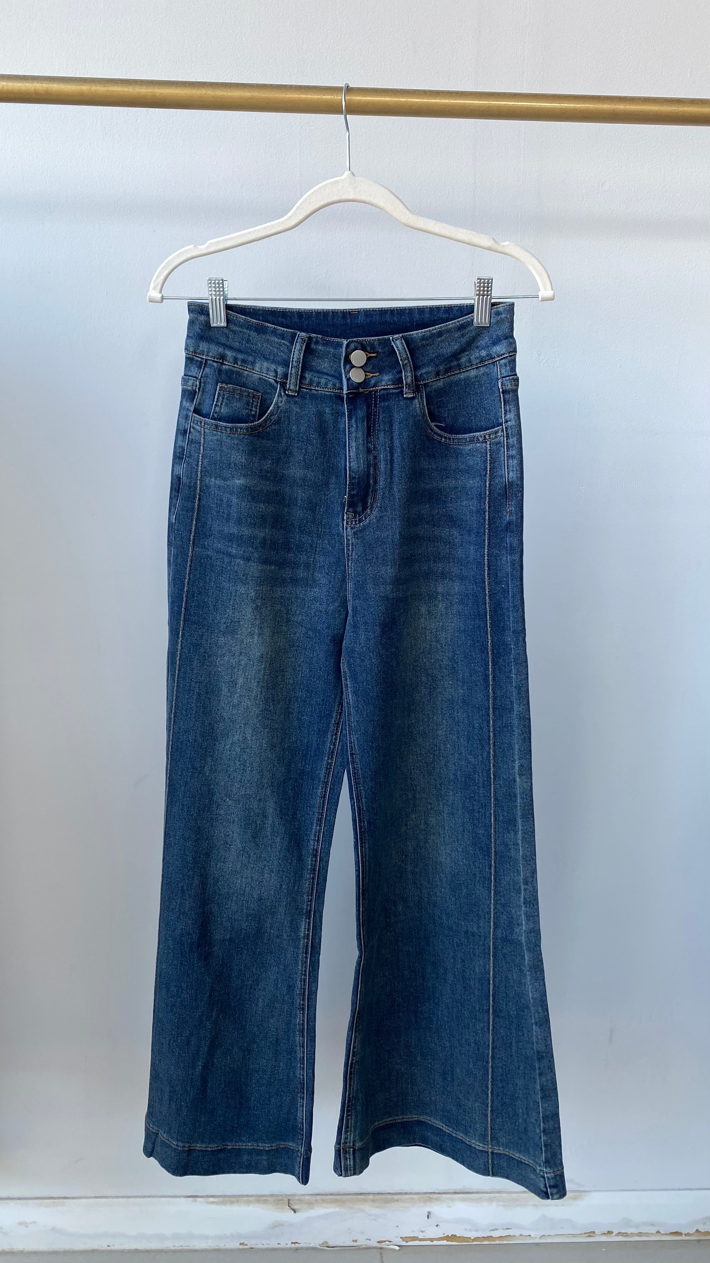 Jean wide leg oxford